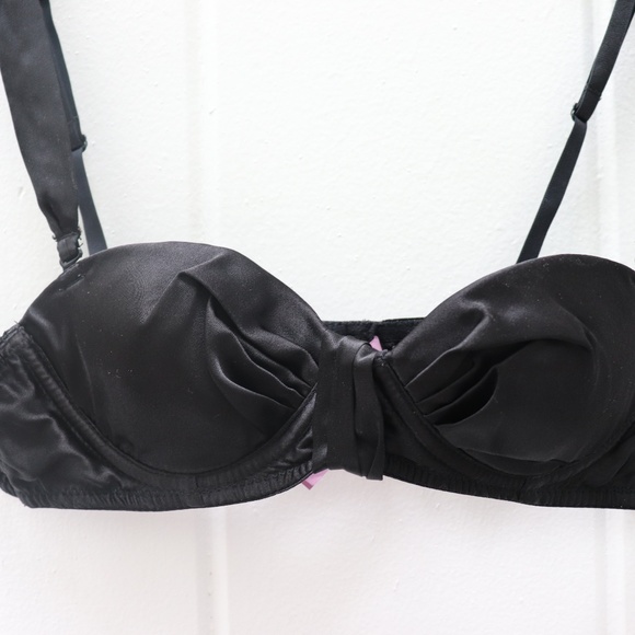 Sophie & me 32A Black Bra Thick Straps | Strapless - Picture 1 of 8